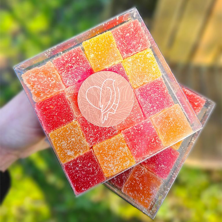 pâtes de fruits prune rouge ; agrumes ; framboise ; figue (copie)